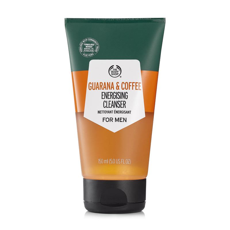 The Body Shop Guarana and Coffee Energising Cleanser for Men 150ml