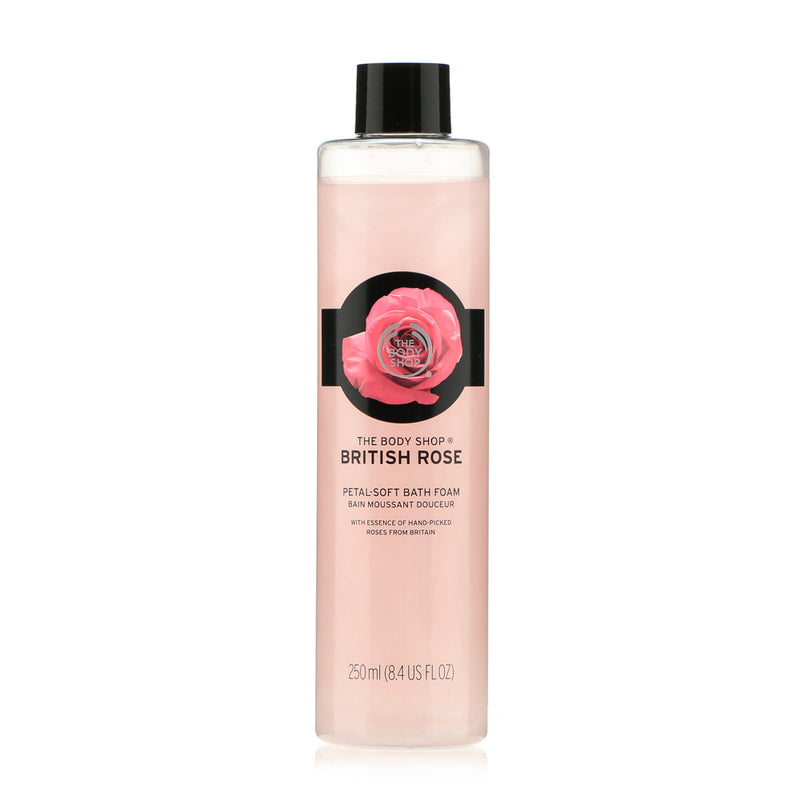 The Body Shop British Rose Petal-Soft Bath Foam 250mL