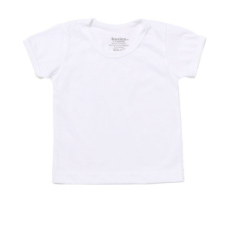 TSHIRTINPL/WHITE/0-3M/NODIM