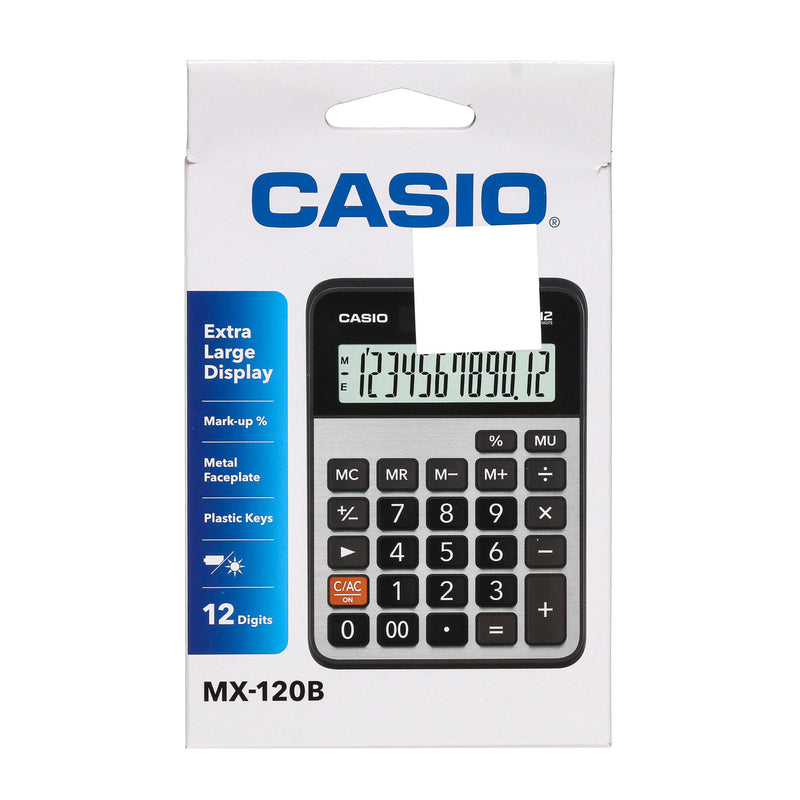 Casio MX-120S Desktop Calculator