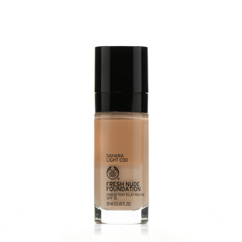 The Body Shop Fresh Nude Foundation SPF15 Sahara Light 030 30 mL