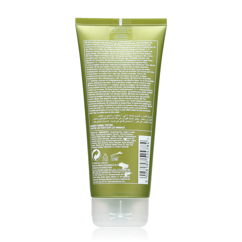 The Body Shop Kistna Hair and Body Wash 200mL