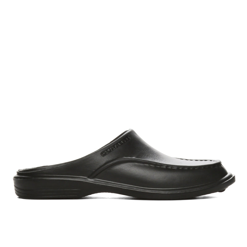 DURALITE MULES BLK 5 DURALITE MULES SLIP ON MOLDED SHOES