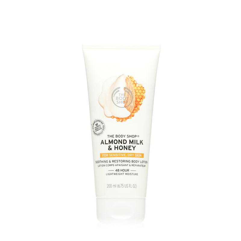 The Body Shop Almond Milk & Honey Soothing & Restoring Body Lotion 200mL