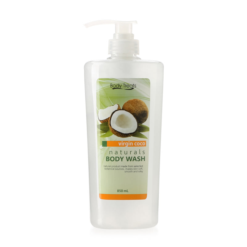 Body Treats Virgin Coco Body Wash 850ml