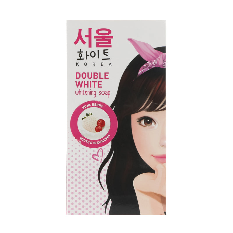 Seoul White 3-pack Double White Whitening Soap Set