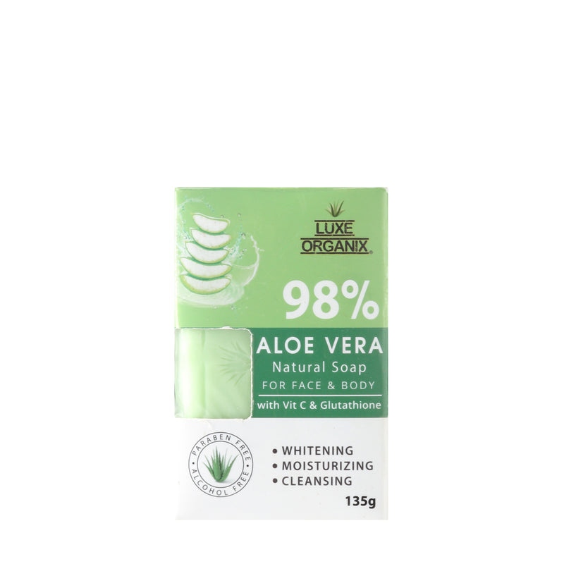 Luxe Organix 98% Aloe Vera Natural Soap 135g