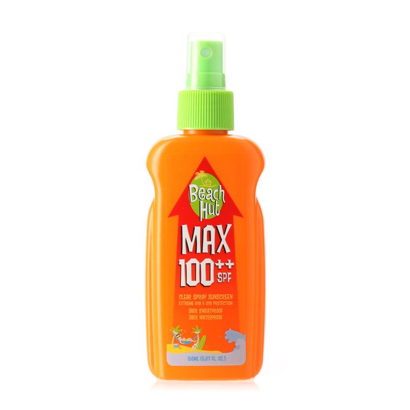 Beach Hut Max Sunscreen Spray SPF100 150ml