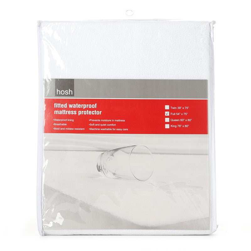 Hosh Fitted Waterproof Mattress Protector (Full)