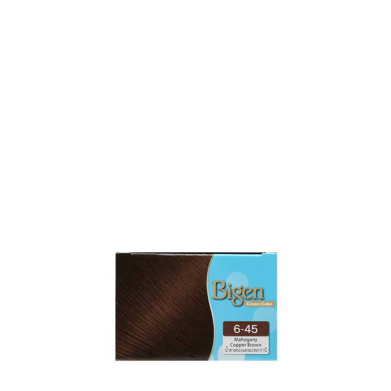 Bigen Cream Color No. 6-45 (Mahogany Copper Brown)