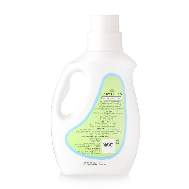 Baby Clean Mild Laundry Detergent for Babies 1500ml