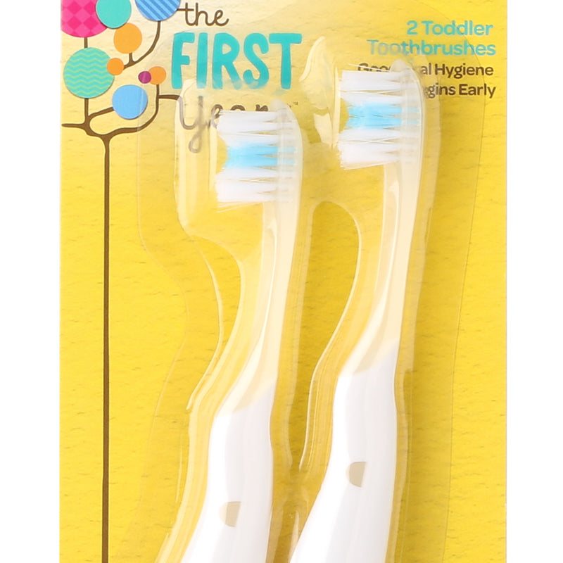 The First Years 2-piece Toddler Toothbrush Set