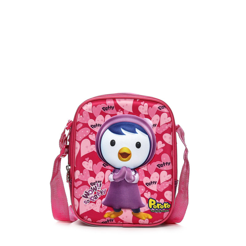 Pororo Girls Petty Penguin Sling Bag