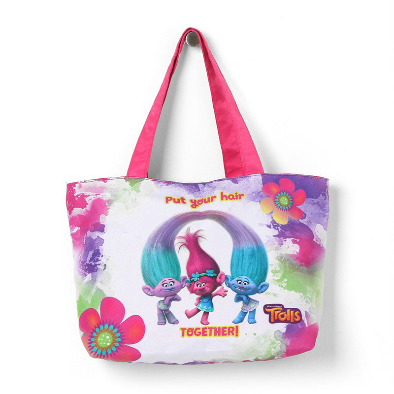 Trolls Girls Put Your Hair Together Tote Bag