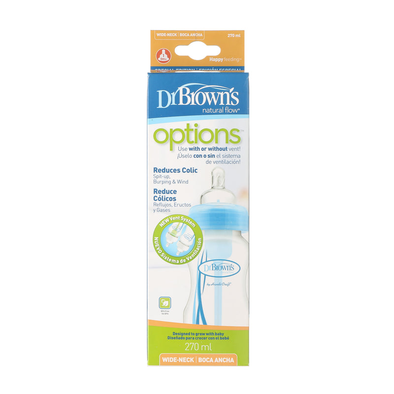 Dr. Brown_s Options Wide-Neck Feeding Bottle 270ml