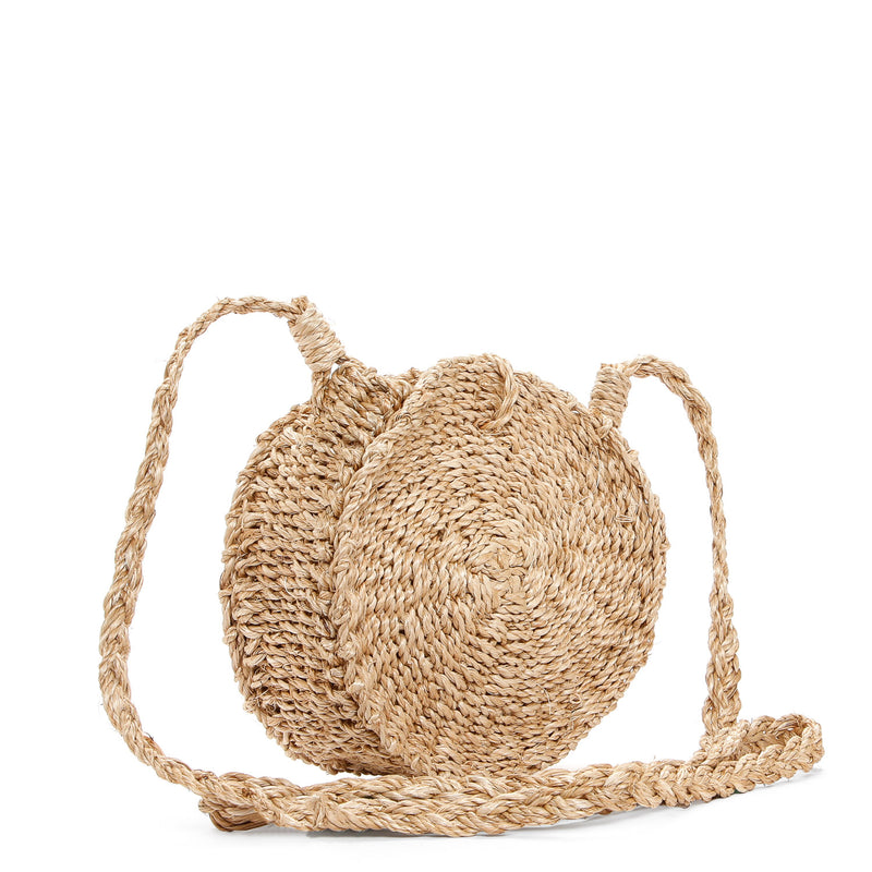 Tropiko by Kultura Ladies Small Abaca Cross Body Bag in Natural