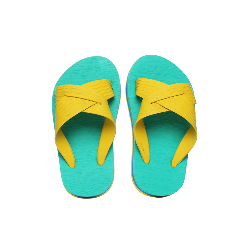 1251 SEAWALK MULTI GREEN 6- BEACHWALK SEAWALK MULTI SLIPPERS