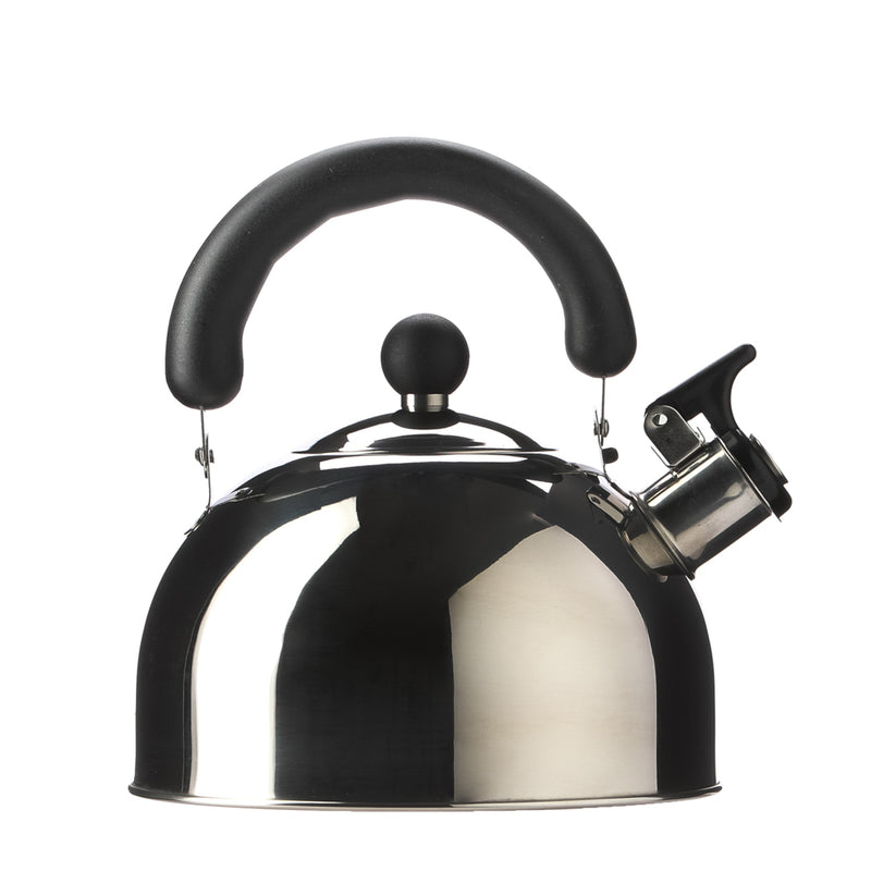 Omega 2.5L Stainless Steel Whistling Kettle