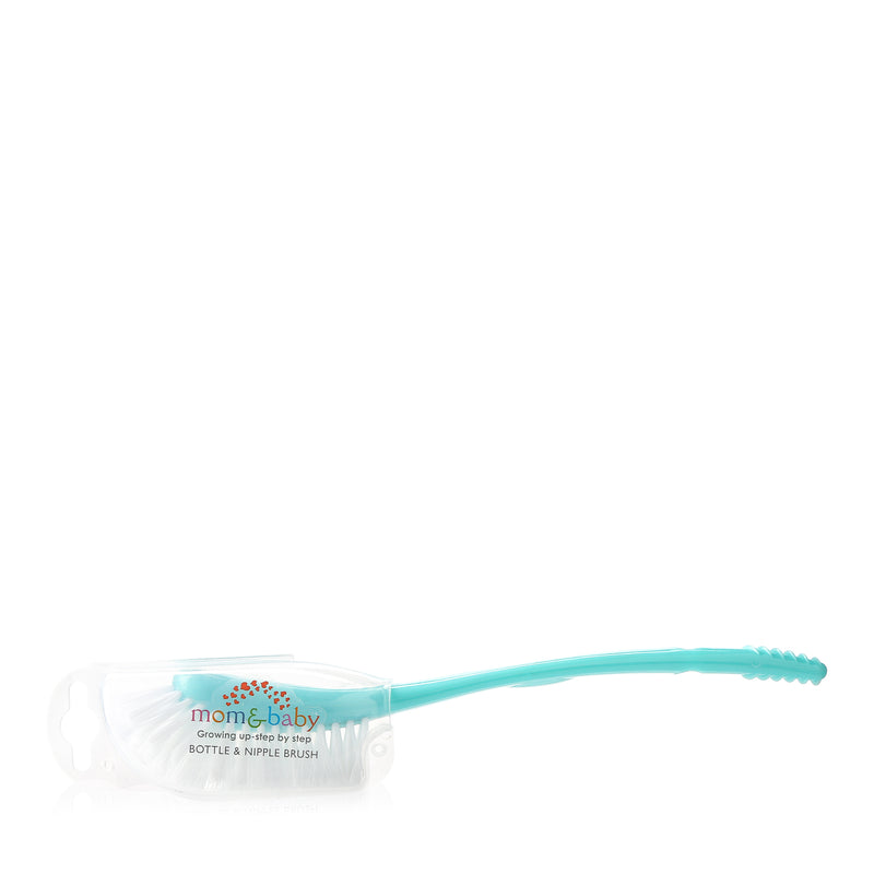 Mom & Baby Bottle and Nipple Brush (Turquoise)