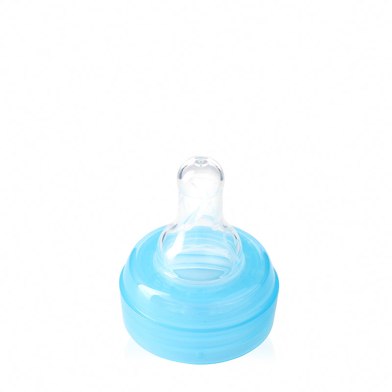 Dr. Browns 2-in-1 Narrow-Neck Transition Bottle Kit 250ml (Blue)