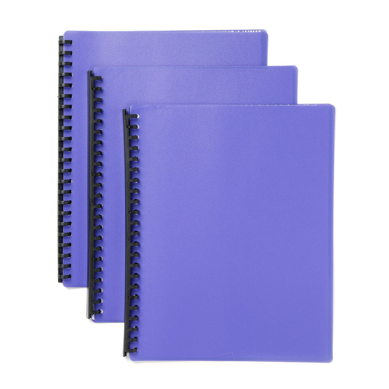 SM Stationery 3pcs. Refillable Clear Book A4 Size