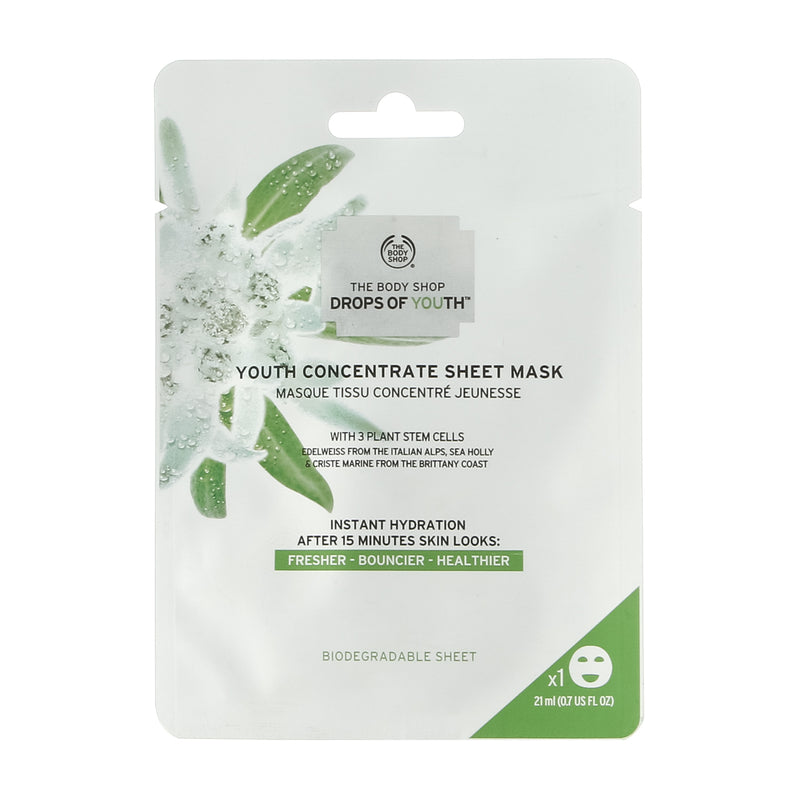 The Body Shop Drops of Youth Concentrate Sheet Mask