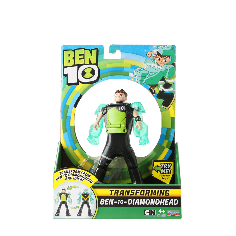 Ben 10 Deluxe Transforming Action Figure - Diamond Head