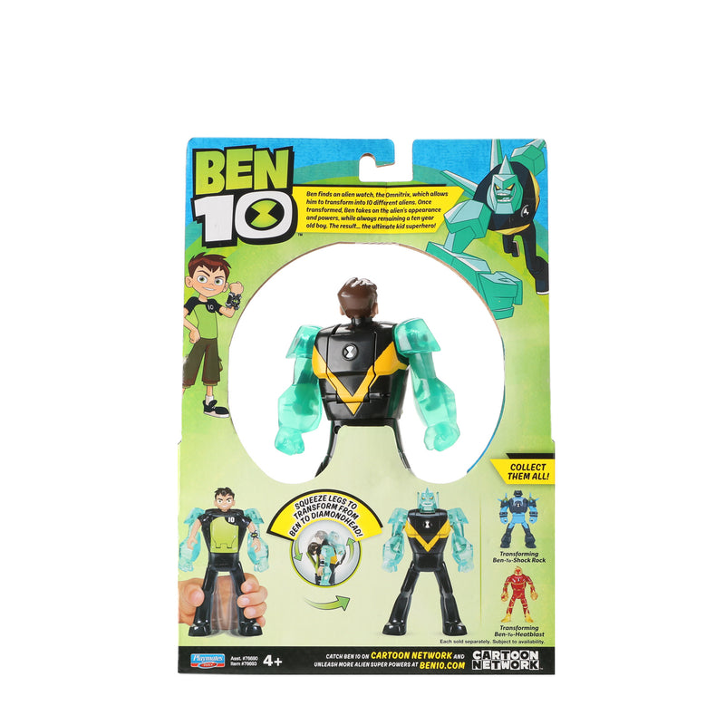 Ben 10 Deluxe Transforming Action Figure - Diamond Head