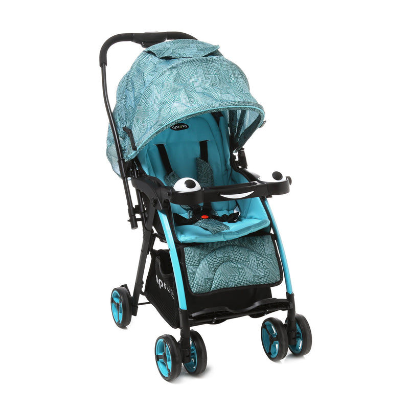 Apruva Aller Lightweight Reversible Stroller _ Blue