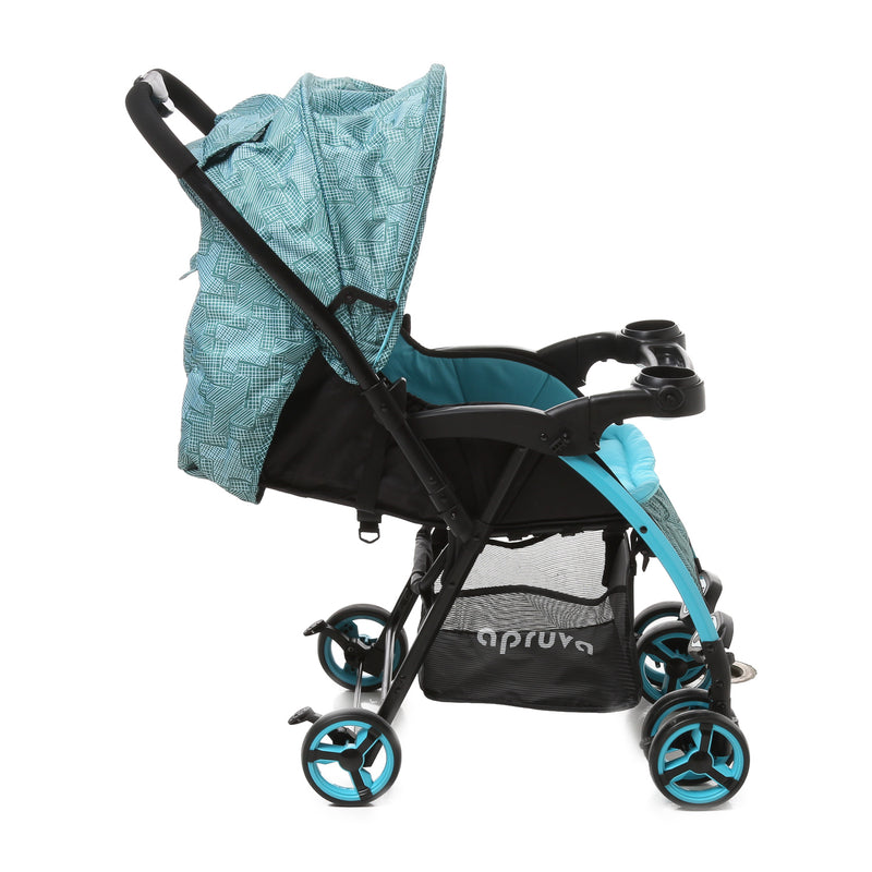 Apruva Aller Lightweight Reversible Stroller _ Blue