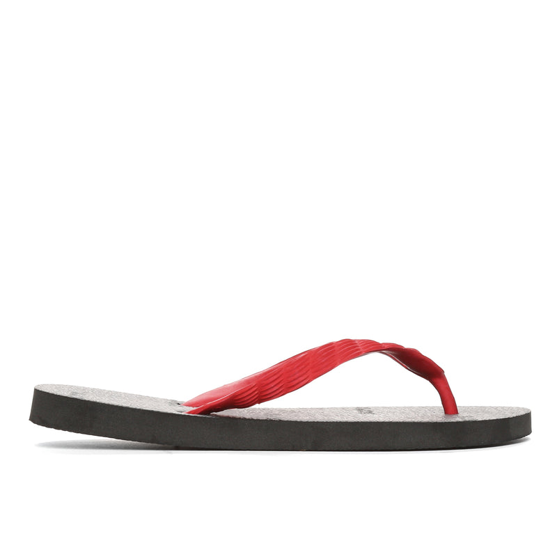 BEACHWALK  THONGS     PLAIN   BLK/RED MONOSOLE 56 BEACHWALK MONOSOLE FLIP-FLOPS