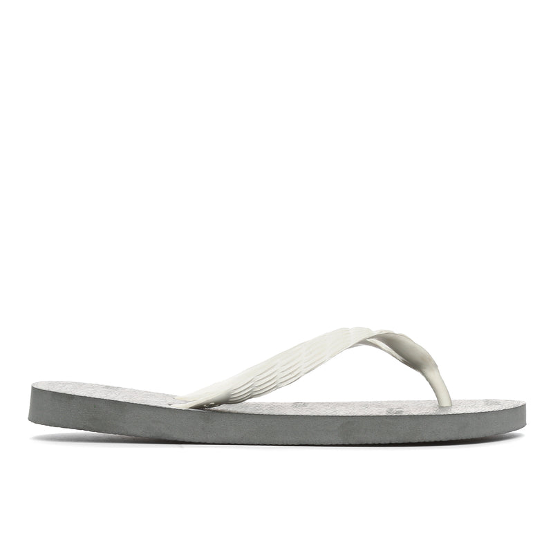 BEACHWALK  THONGS     PLAIN   GRY/WHT MONOSOLE 56 BEACHWALK MONOSOLE FLIP-FLOPS