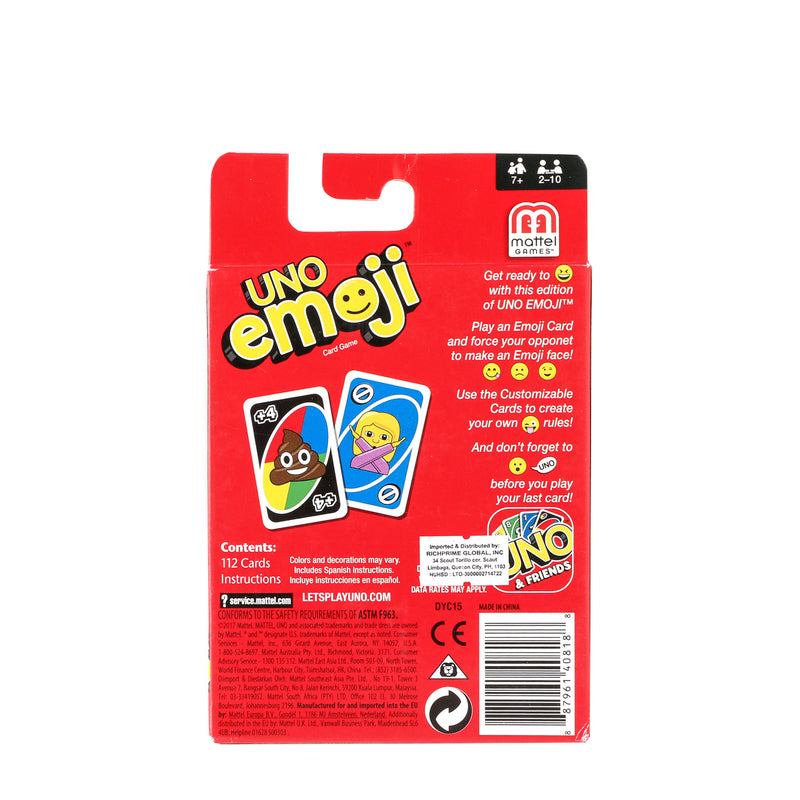 UNO Emoji Card Game