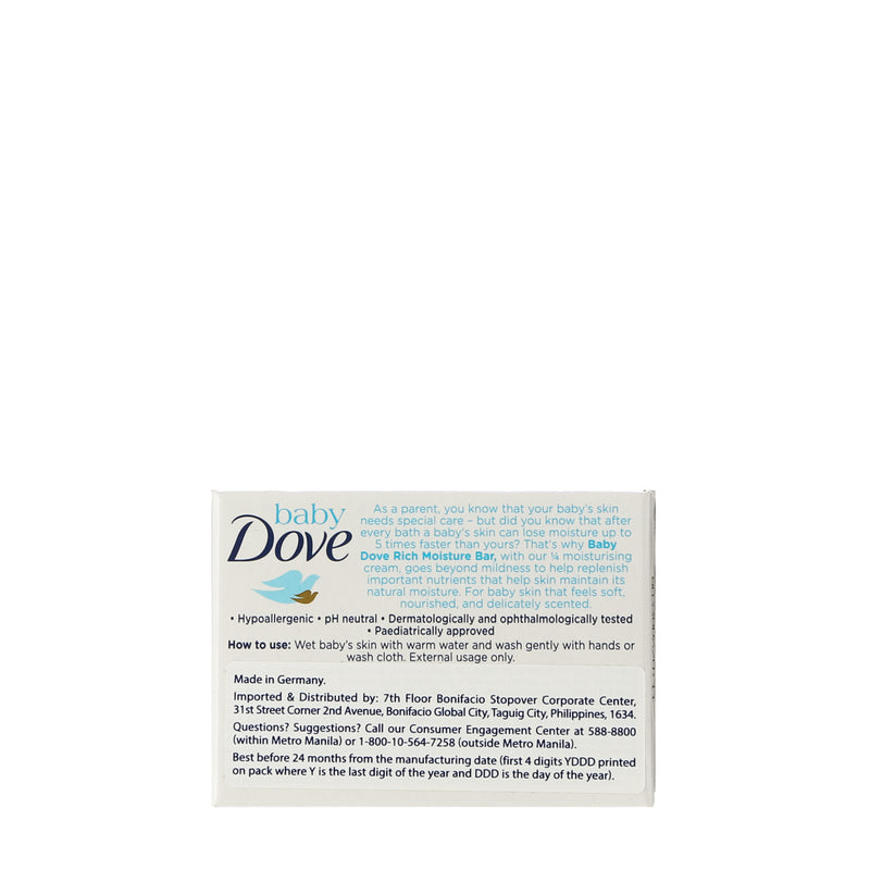 Baby Dove Rich Moisture Baby Bar 75g