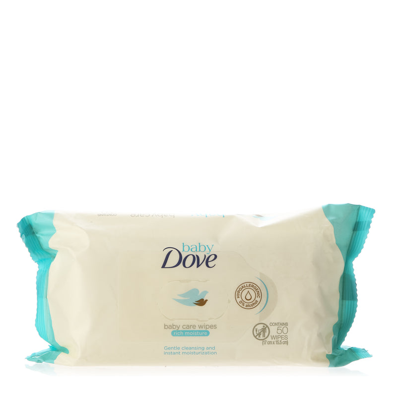 Dove Baby Rich Moisture Baby Wipes (50 pulls)