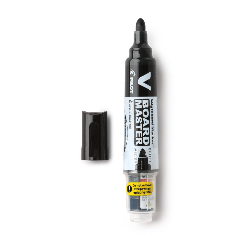 Pilot V Board Master Whiteboard Marker in Black