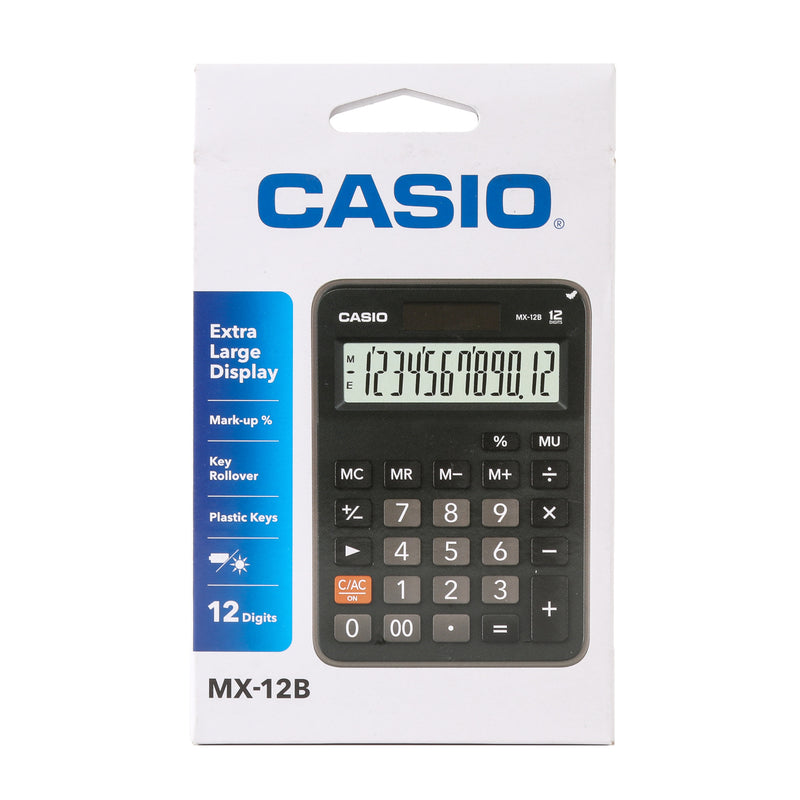 Casio MX12B Electronic Calculator