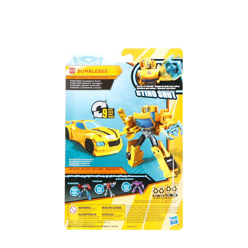 Transformers Cyberverse Action Attackers: Sting Shot Bumblebee