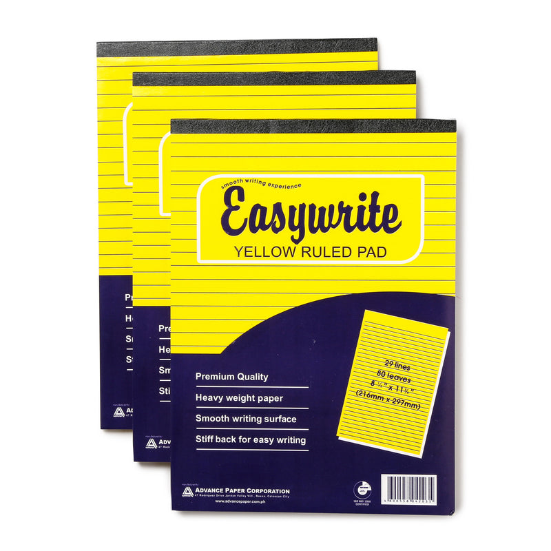 Easywrite Yellow Pad Set