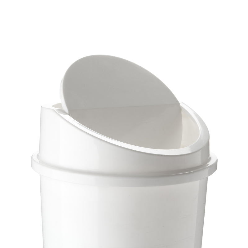 Urban Home Round Swing-top Trash Bin 8L