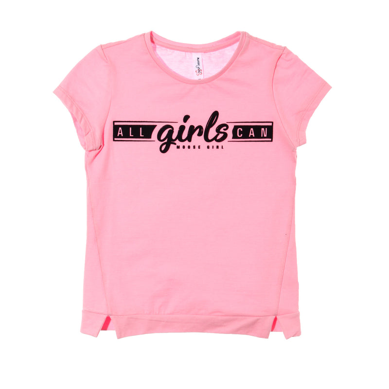 SHIRTSMOOS/PINK/10/NODIM MOOSE GIRL 1520 CG03 PNK SHIRTS