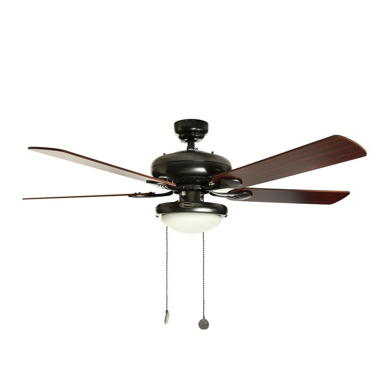 Westinghouse 52in./132cm Euro Swirl Ceiling Fan (Rosewood/Walnut)