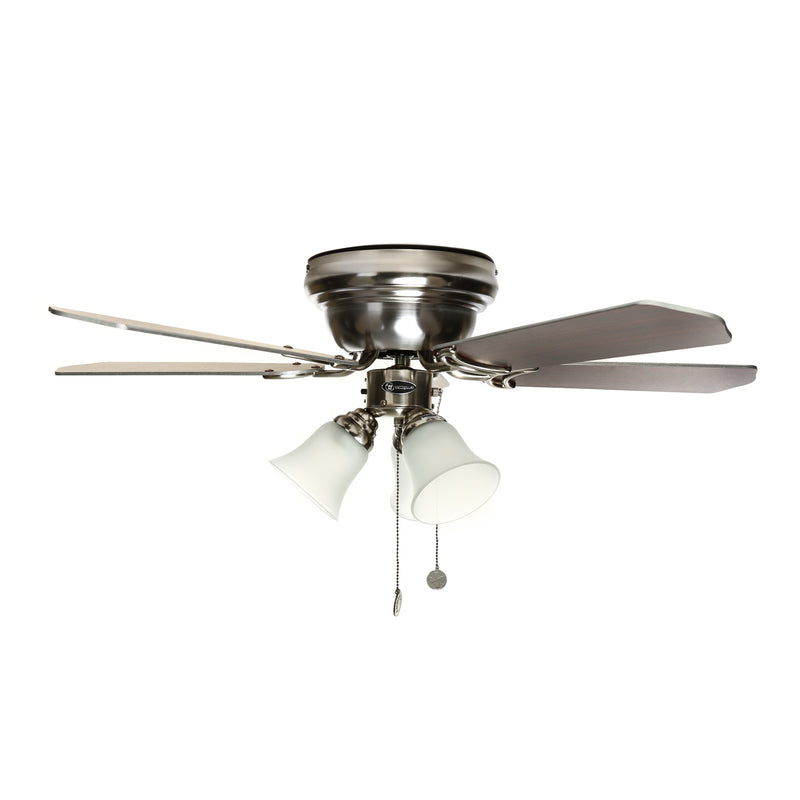 Westinghouse 42in./105cm Contempra Trio Ceiling Fan (Rosewood/Bird's Eye Maple)