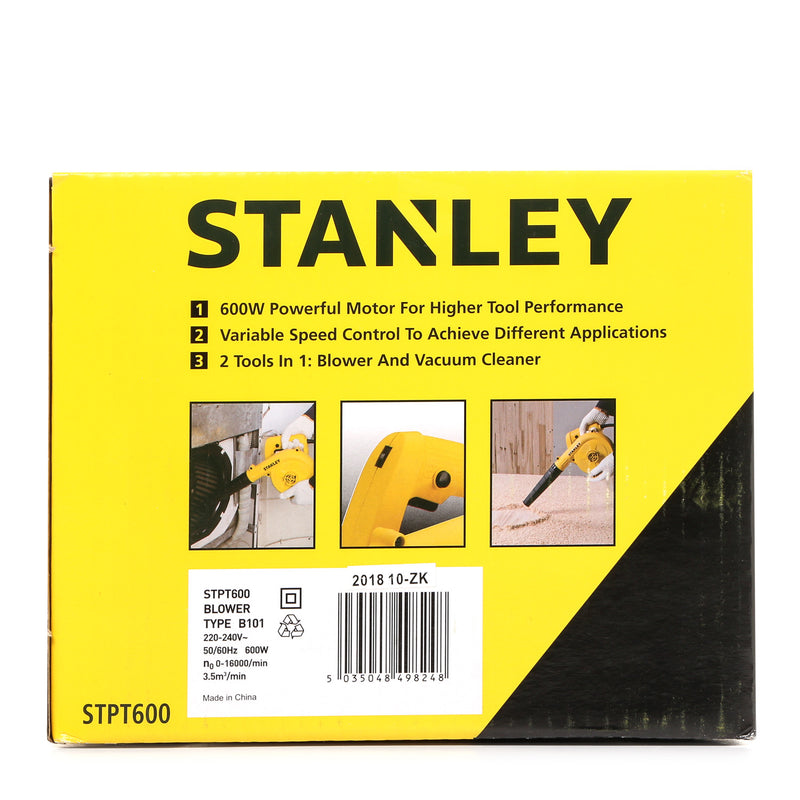 Stanley Variable Speed Blower 600W STPT600