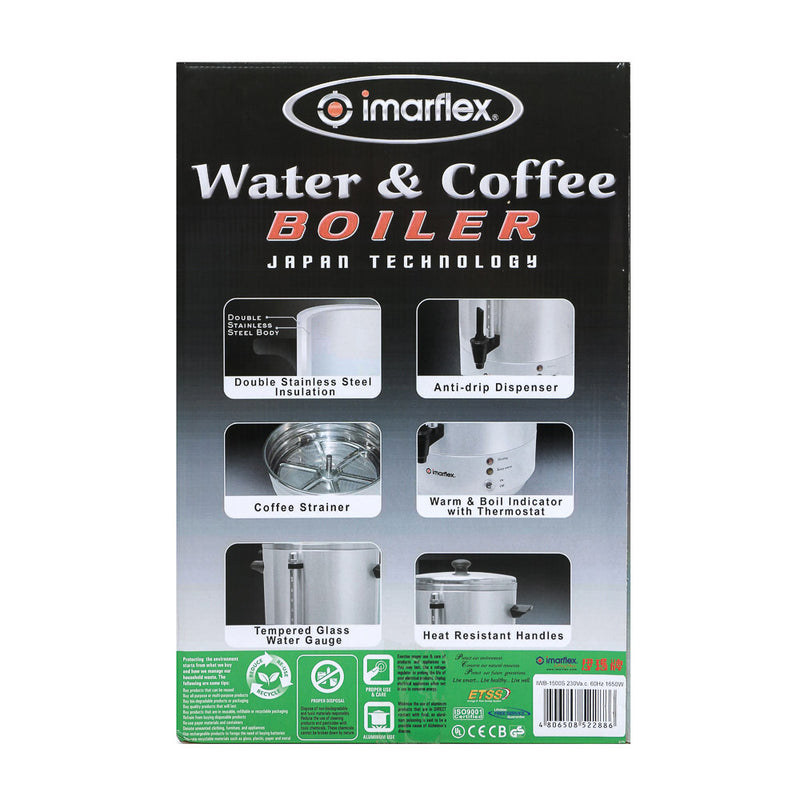 Imarflex  Water & Coffee Boiler 15L