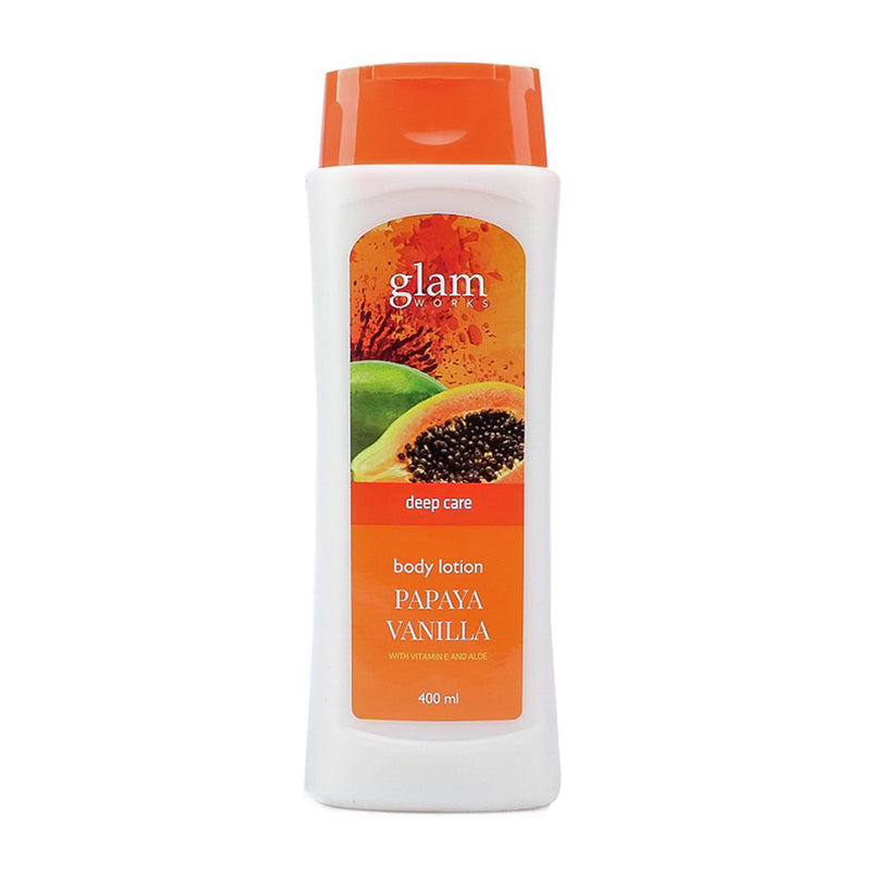 Glamworks Invigorating Papaya and Vanilla Body Lotion