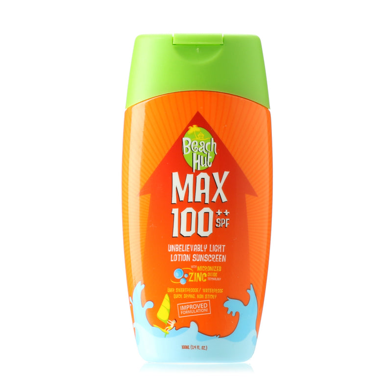 Beach Hut Max Sunscreen Lotion SPF100 100ml