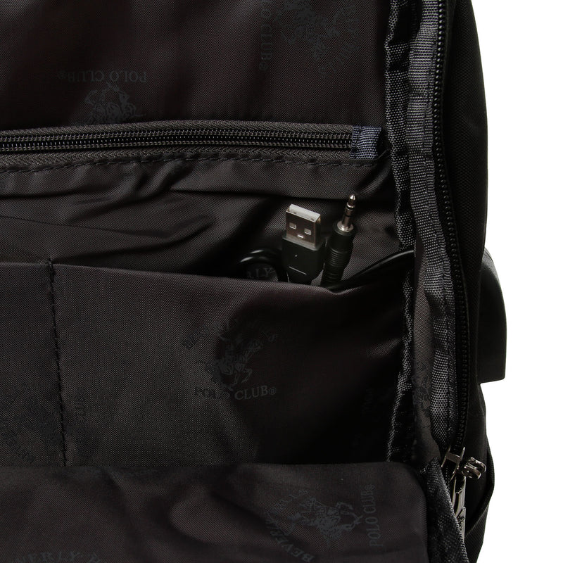 Beverly Hills Polo Club 089 Backpack in Black