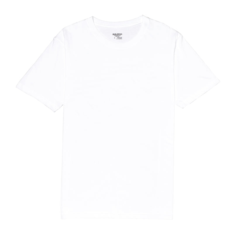 BL 9081 S RNECK TSHIRTS PREMIUM WHITE