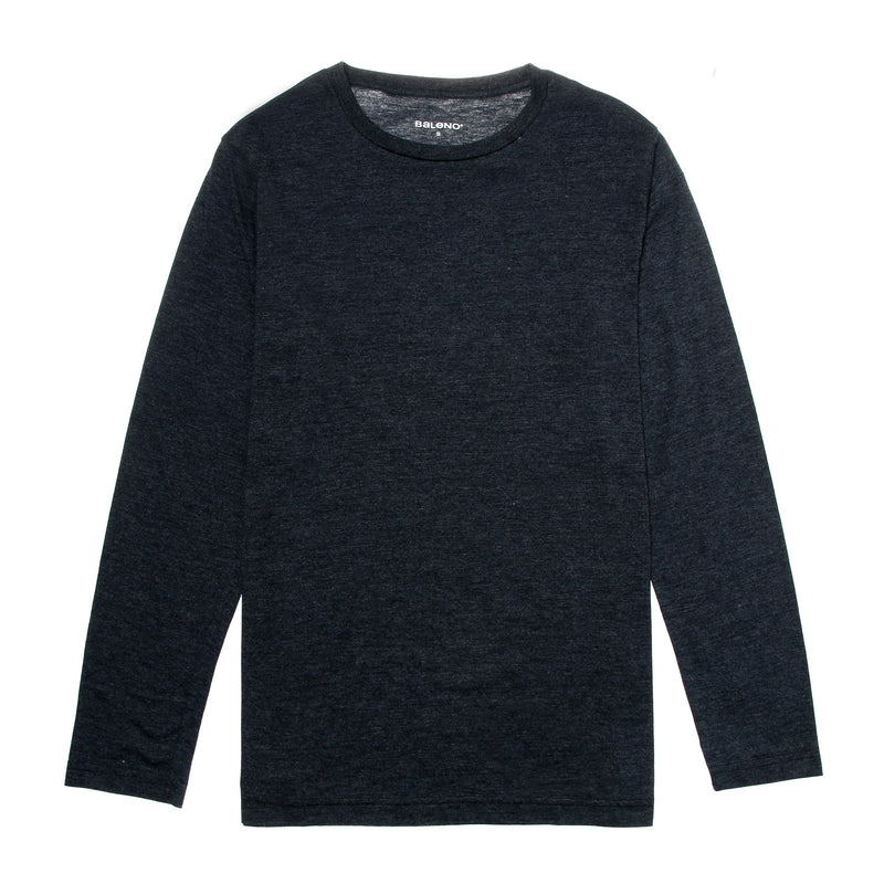 BALENOTSHI/AFTER/A-XS/NODIM Baleno 12440300 Plain Roundneck Long Sleeves Tees